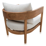 Bali Teak Outdoor Lounge chair Model PJO-3601-NAT-LC by Panama Jack