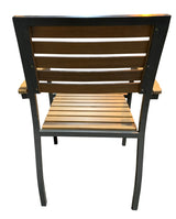 Boca Grande Outdoor Stackable Dining Armchairs (Set of 2) Model PJO-3201-GRY-AC-SET2 by Panama Jack