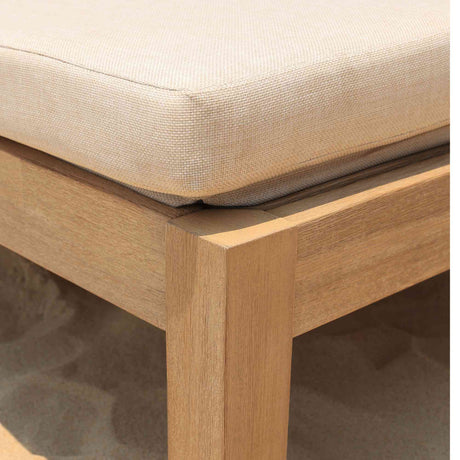Cabo Outdoor Chaise Lounge with Cushion Model PJO-4401-NAT-CL by Panama Jack