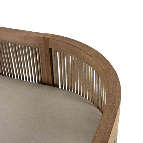 Cabo Outdoor Loveseat with Cushions Model PJO-4401-NAT-LS by Panama Jack