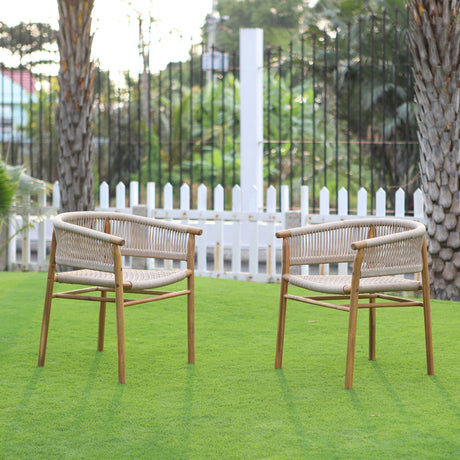 Corsica Outdoor 5-Piece Square Dining Set Model PJO-3401-ACA-5DA by Panama Jack