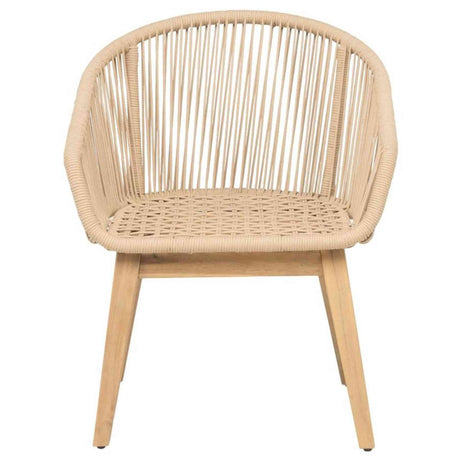 Cabo Outdoor Set of 2 Dining Armchairs Model PJO-4401-NAT-AC by Panama Jack