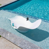 Panama Jack Set of 4 Wave In-Pool Chaise Lounger Model PJO-5300-WHT-4CL