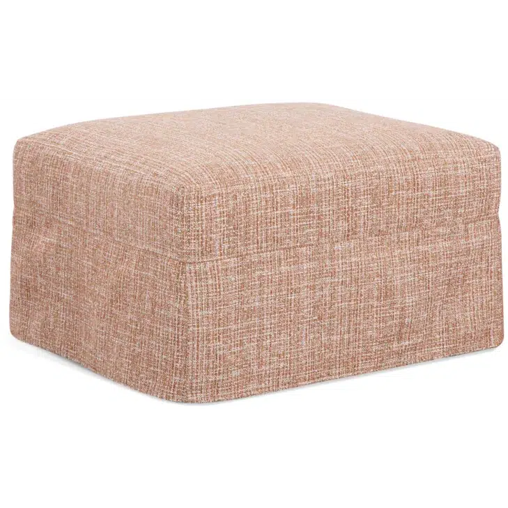 Pandora Slipcover Ottoman by Braxton Culler Made in the USA Model 9740-009XP