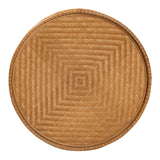 Oxford Bohemian Light Honey Rattan Coffee Table by Wicker Fair