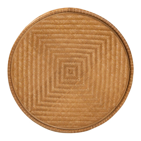 Oxford Bohemian Light Honey Rattan Coffee Table by Wicker Fair
