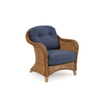 Pine Island Outdoor Wicker Club Chair in Nutmeg Model 651701NTMWTK ‚Äì Choice of Cushions Made in the USA