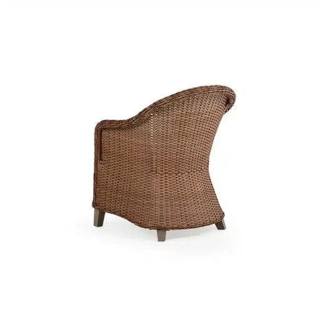 Pine Island Outdoor Wicker Dining Chair in Nutmeg Model 651710NTM