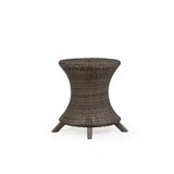 Pine Island Outdoor Wicker 48" Round Dining Table in Peppercorn Model 651750011948TPPCVWN