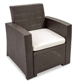 Plastique 4-Piece Seating Set Model PRP-113-CHO-4PS by Pelican Reef