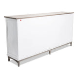 Port Royale 4-Door Credenza Model B60115-SDW By Seawinds Trading