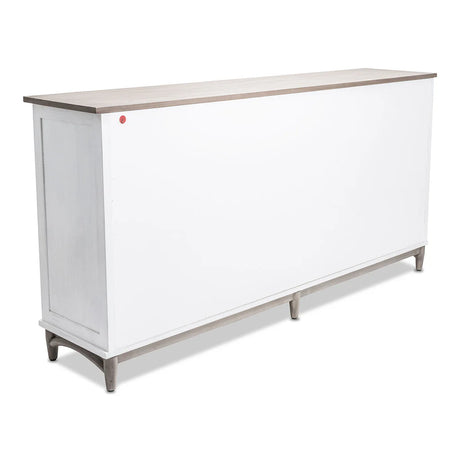 Port Royale 4-Door Credenza Model B60115-SDW By Seawinds Trading