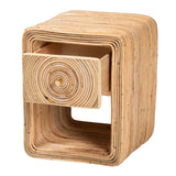 Rajah Wicker Fair Rattan Nightstand