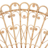 Eurasia Bohemian Natural Rattan Queen Headboard