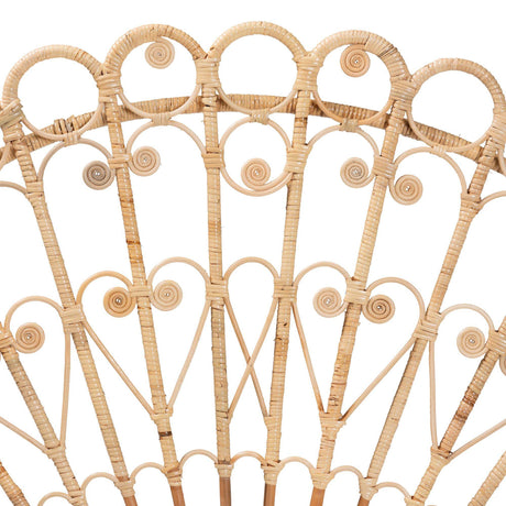 Eurasia Bohemian Natural Rattan Queen Headboard