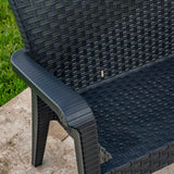 Alaska Outdoor 4-Piece Seating Set - Anthracite Model RBO-ALASKA-ANT-4PS by Rainbow Outdoor