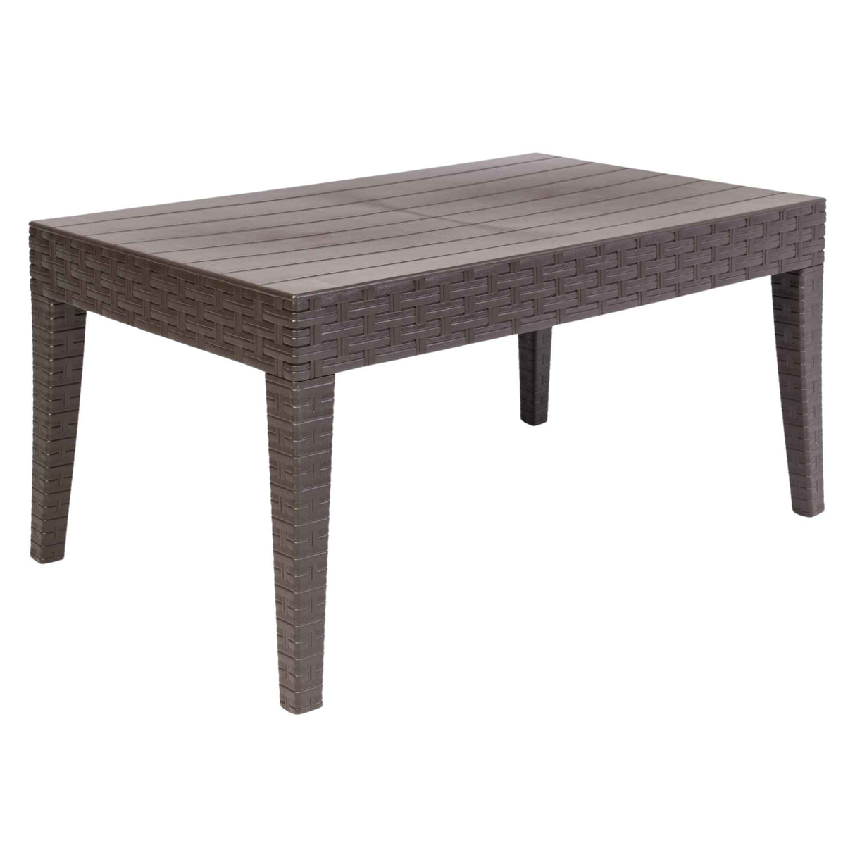 Alaska Outdoor 4-Piece Seating Set - Brown Model RBO-ALASKA-BRW-4PS by Rainbow Outdoor