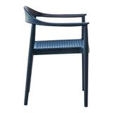 Kennedy Set of 2 Stackable Armchairs – Anthracite Model RBO-KENNEDY-ANT-AC-SET2 by Rainbow Outdoor