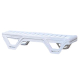 Lara Outdoor Set of 2 Stackable Chaise Lounge White Model RBO-LARA-WHT-CL-SET2 by Rainbow Outdoor