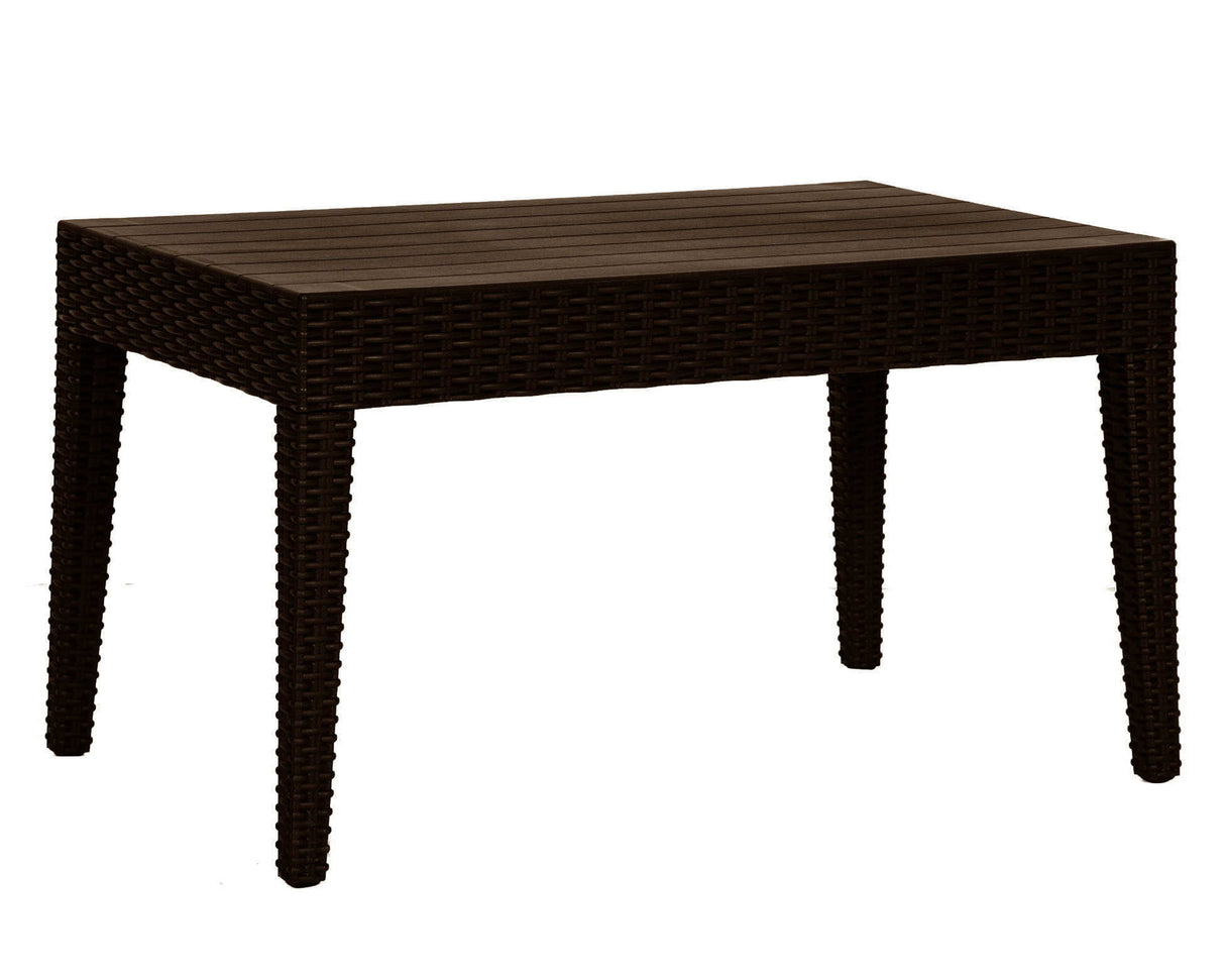 Nova Outdoor 4-Piece Seating Set with Loveseat and Cushions-Brown Model RBO-NOVA-BRW-4LS by Rainbow Outdoor