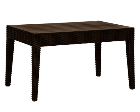 Nova Outdoor 4-Piece Seating Set with Loveseat and Cushions-Brown Model RBO-NOVA-BRW-4LS by Rainbow Outdoor