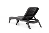 Roma Set of 2 Chaise Loungers – Anthracite Model RBO-ROMA-ANT-2CL by Rainbow Outdoor