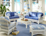 Regatta White Nested Table Set Model RNT-W from Spice Island Wicker