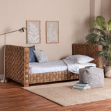 Wicker Fair Rhinos Woven Seagrass Twin Size Bed or Daybed