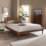 Sierra Vintage French Wicker Inspired Queen Size Bed