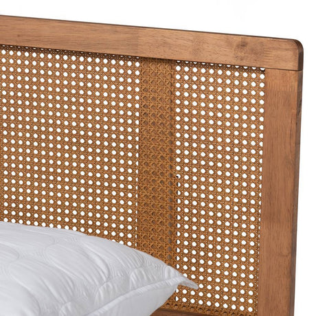 Sierra Vintage French Wicker Inspired Queen Size Bed