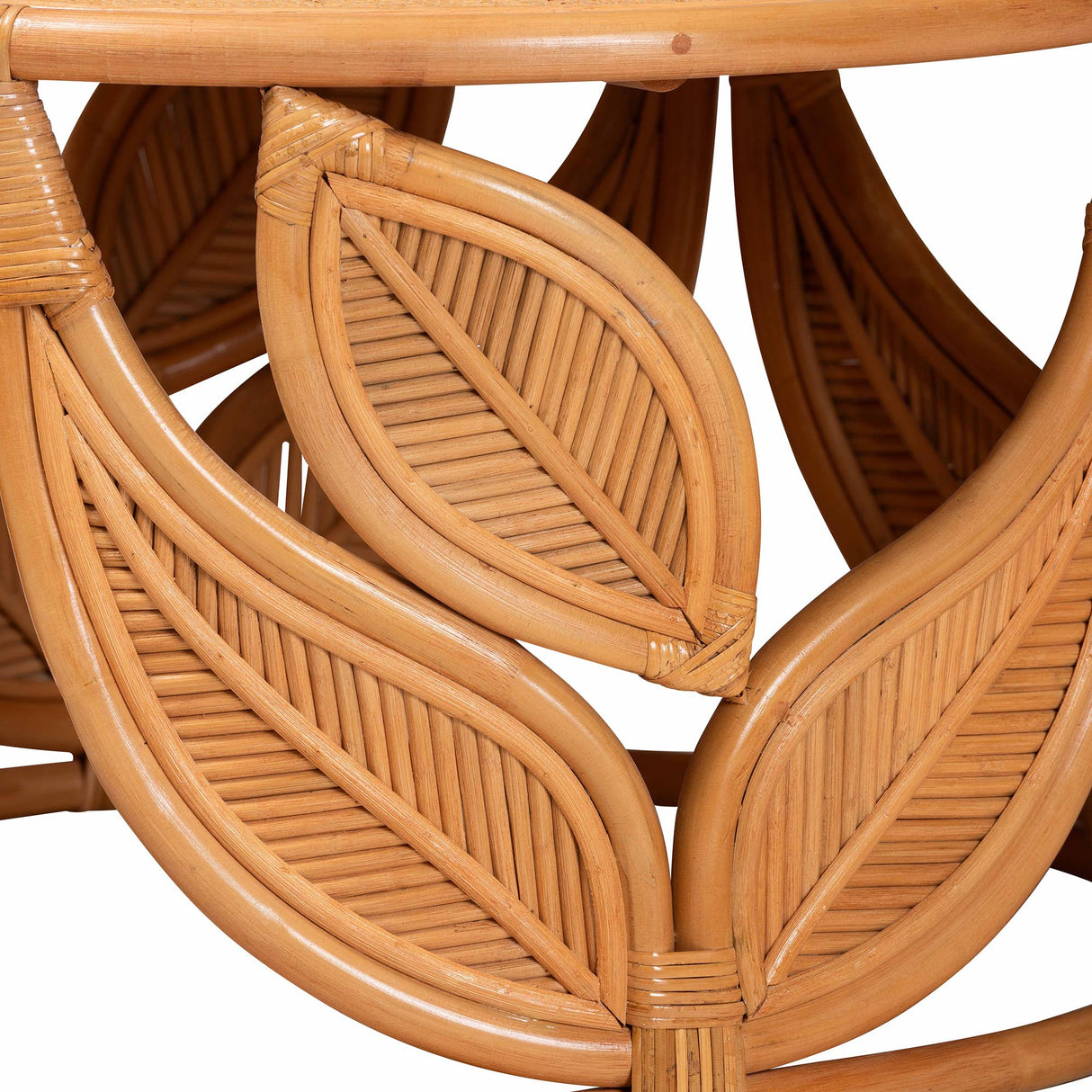 Raflesia Wicker Fair Rattan and Wood Coffee Table