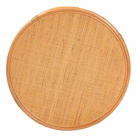 Raflesia Wicker Fair Rattan and Wood Coffee Table