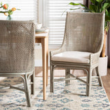 Bellavista Rattan Dining Chair with Cushion by Wicker Fair
