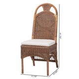 Kalibo Natural Rattan Dining Chair by Wicker Fair