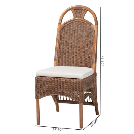 Kalibo Natural Rattan Dining Chair by Wicker Fair