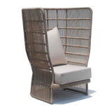 Rio Outdoor Armchair with Sunbrella Cushion Model 23830-SSPR-CUSH by Skyline Design