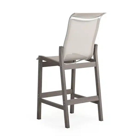 Rodeo Beach Outdoor PoliSoul&trade; Sling Bar Chair in Vintage Walnut Model 5245VWN5230RFOG