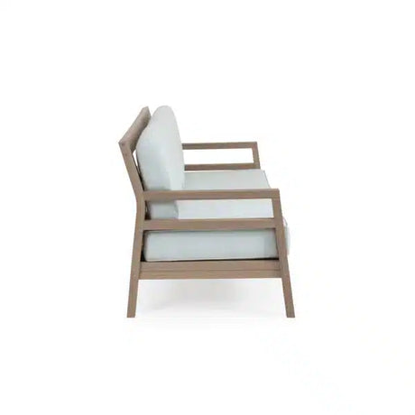 Rodeo Beach Outdoor PoliSoul&trade; Sofa in Weathered Teak Model 5203WTK