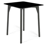 Rodona Square Pub Table with Glass Model 24162-CMA-RO-GL by Skyline Design