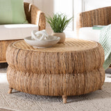 Bangka Rattan and Seagrass Coffee Table by Wicker Fair