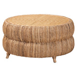 Bangka Rattan and Seagrass Coffee Table by Wicker Fair