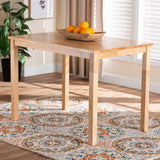 Rubberwood Wicker Fair Dining Table
