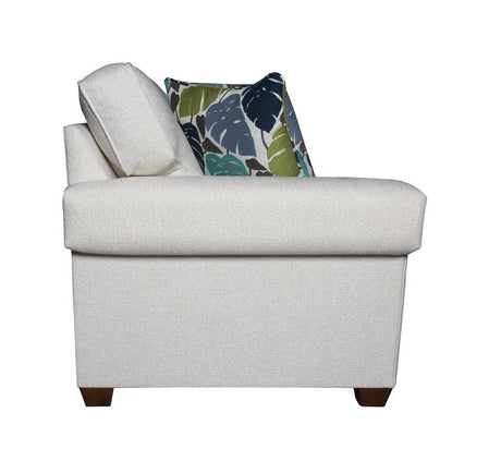 2PC Upholstered Living Room Set with Sofa and Lounge Chair Model S259 and C259 by Capris Furniture