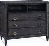 Sabal Bay Wicker and Rattan Media Chest Model 809-024 by Braxton Culler