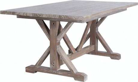 Sand Creek Rectangle Dining Set with Benches and Accent Cabinet 2 PCSET