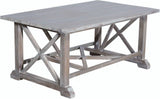Sand Creek Vintage Smoke Finish Coffee Table Model CT766 By Capris Furniture