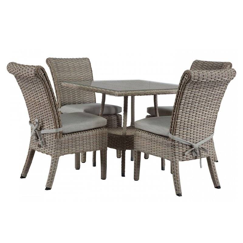Sanibel All Weather 6 Pc Dining Set DT9842-SET by Beachcraft