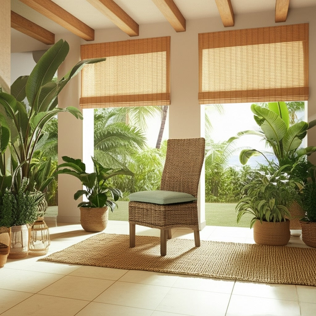 Borneo Rattan Side Chair by Capris Furniture Model SC752