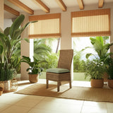 Borneo Rattan Side Chair by Capris Furniture Model SC752