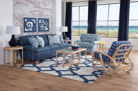 Grand Park Upholstered Arm Chair Model 771-001 Made in the USA by Braxton Culler